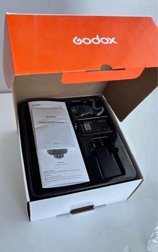 Godox V1 Fujifilm+ Difusor + filtros de color