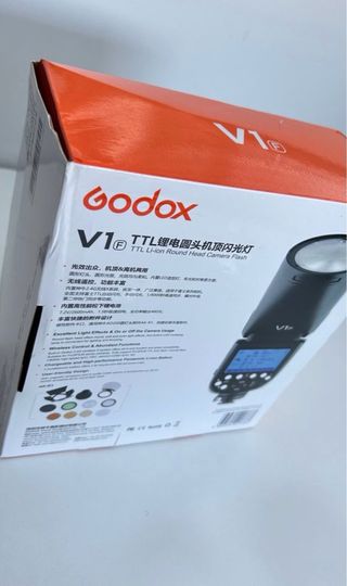 Godox V1 Fujifilm+ Difusor + filtros de color