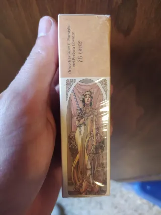 Mucha Tarot Tarocchi Carte Deck