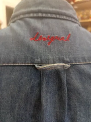 Camisa Desigual Patchwork Denim