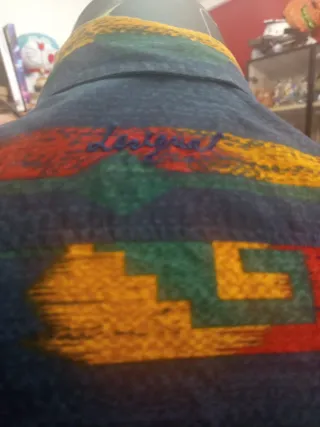 Camisa Desigual Patchwork Denim