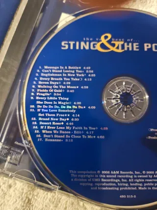 The Very Best of Sting & The Police CD