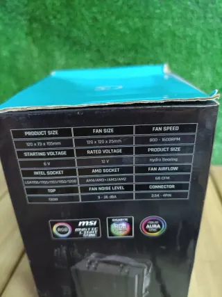 Hiditec C12 PWM ARGB Cooler CPU Compacto