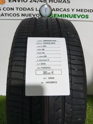 195 50 16 84V BRIDGESTONE ECOPIA EP25