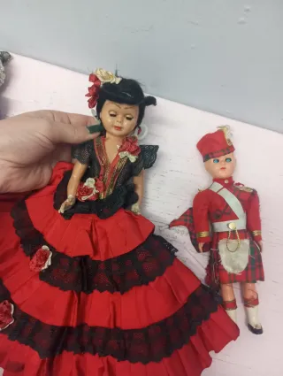 Lote de 3 muñecas antiguas