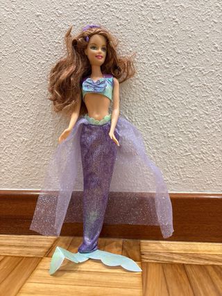 Lote Juguetes Barbie, Justin Bieber, Sirenita
