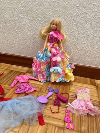 Lote Juguetes Barbie, Justin Bieber, Sirenita