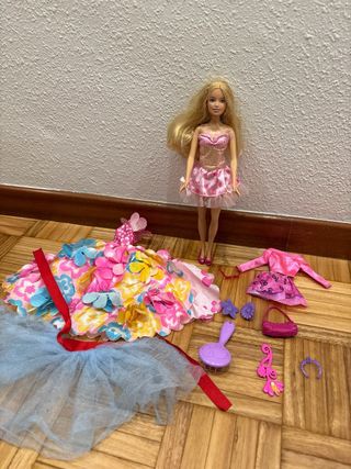 Lote Juguetes Barbie, Justin Bieber, Sirenita