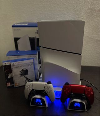 PS5 Slim 1TB + 2 Controller + Giochi
