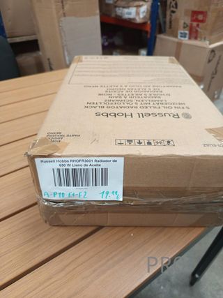 Radiador de 650 W Lleno de Aceite, Calefactor Eléctrico Portátil de 5