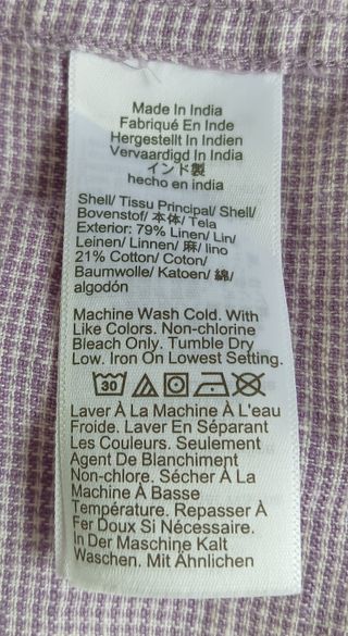 Camisa J.Crew hombre talla M manga corta lila