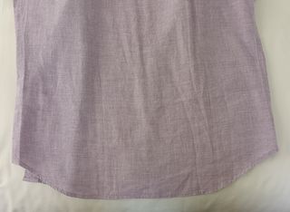 Camisa J.Crew hombre talla M manga corta lila