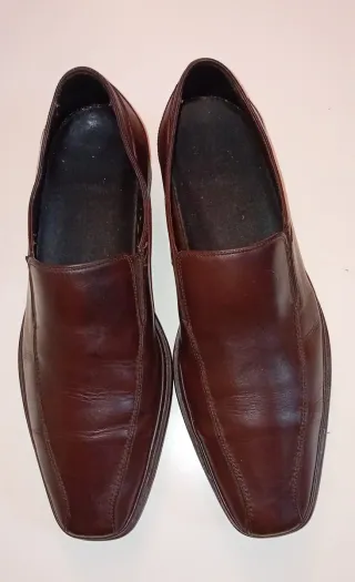 Fluchos Zapatos Vestir Piel Marrón