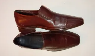 Fluchos Zapatos Vestir Piel Marrón