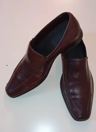 Fluchos Zapatos Vestir Piel Marrón