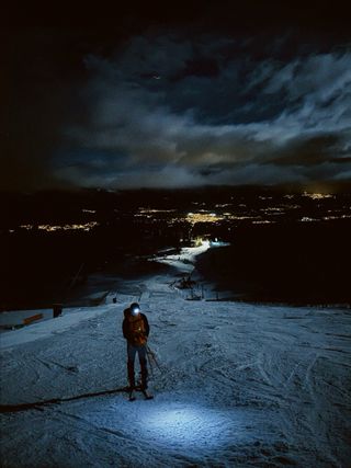 Clases de esquí para niños