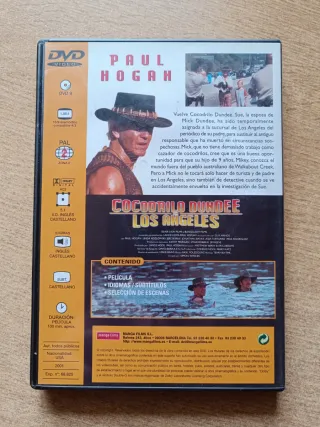 Pack 3 DVDs Cocodrilo Dundee