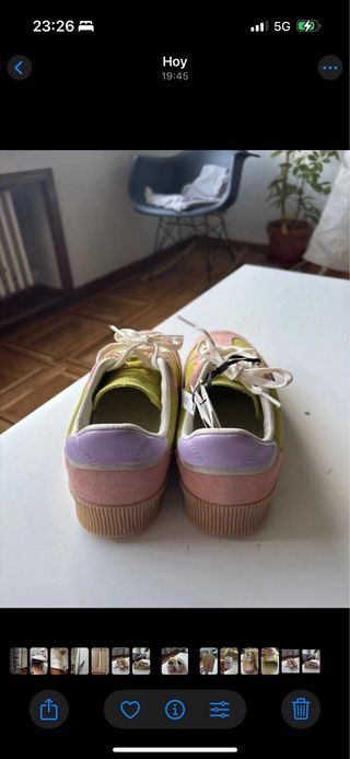 Zapatillas Scalpers Verde y Rosa