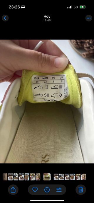 Zapatillas Scalpers Verde y Rosa