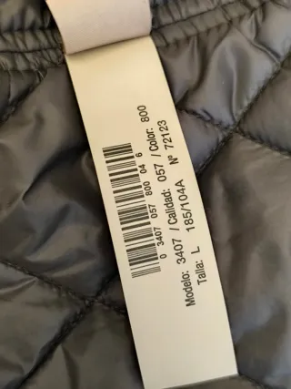Parka acolchada Massimo Dutti Talla L