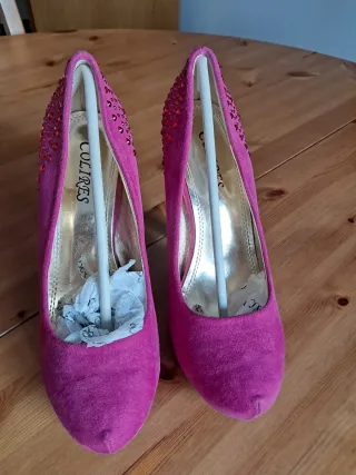 Zapatos de tacón rosa COLIRES talla 37