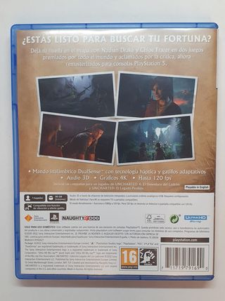 Uncharted Colección Legado de los Ladrones PS5