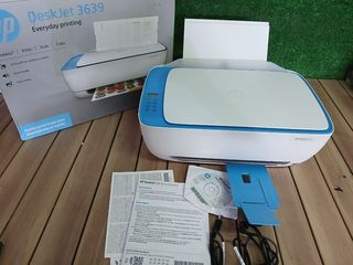 Impresora HP DeskJet 3639 Blanca y Azul