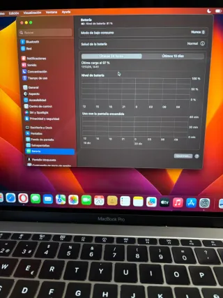 MacBook Pro 13 2017 Plata