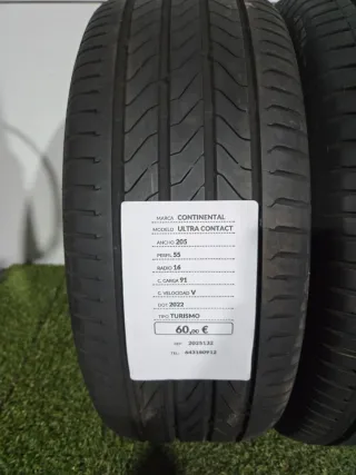 205 55 16 91V CONTINENTAL ULTRA CONTACT