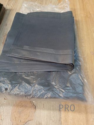 SONGMICS Scarpiera, 10 Livelli, Scarpiera da Ingresso 28 x 58 x 160 cm con Copertura in Tela, Struttura Sottile, Grigio RXJ10G