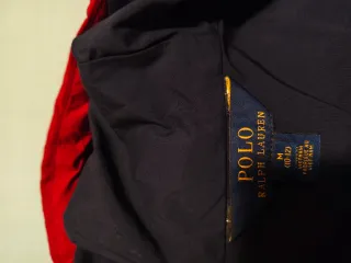 Chaqueta niño Polo Ralph Lauren roja.  Talla 12