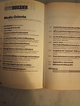 Famiglia Cristiana Dossier Medio Oriente