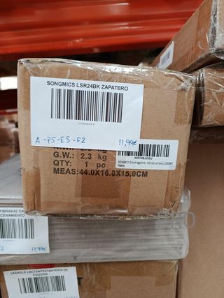 SONGMICS Scarpiera LSR24BK