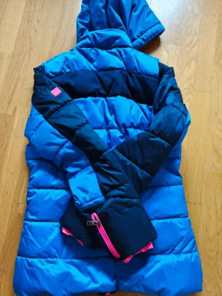 Abrigo Nieve Vingino Azul y Rosa Talla 16 5k