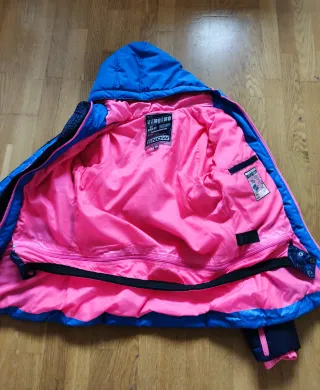 Abrigo Nieve Vingino Azul y Rosa Talla 16 5k