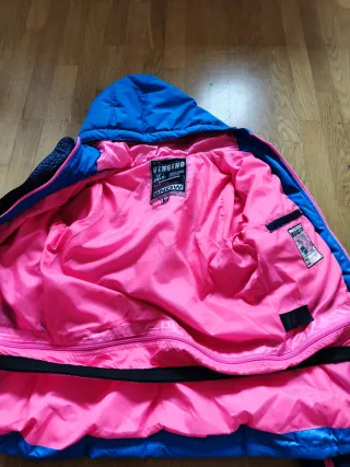 Abrigo Nieve Vingino Azul y Rosa Talla 16 5k