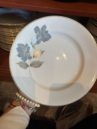 Platos de porcelana