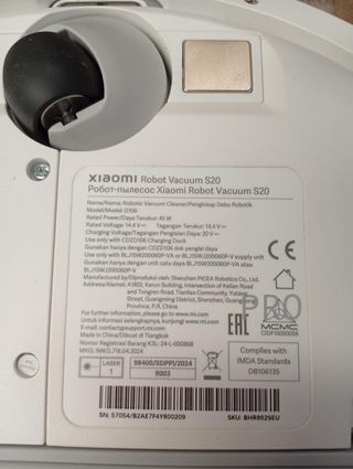 Robot Aspirador y fregasuelos - S20 - XIAOMI