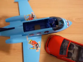 Avión y Coche Playmobil