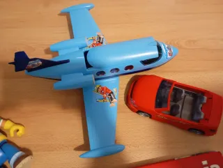 Avión y Coche Playmobil