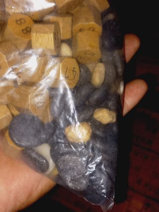 Vintage Jogo Loto Anos 50, em Madeira