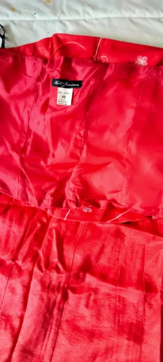 Conjunto 2 piezas fiesta rojo T46