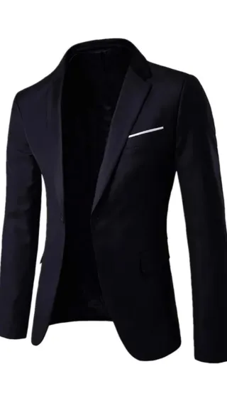 Traje de hombre negro
