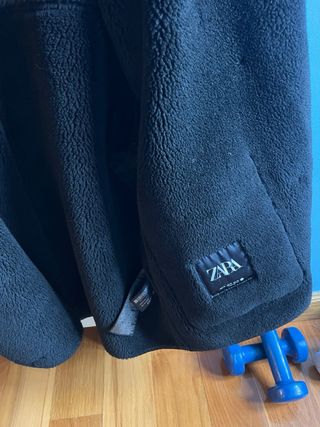 Cazadora doble faz Zara Negra