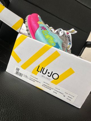 Liu Jo Sneakers Donna Rosa e Azzurro Glitter