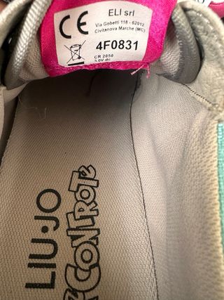 Liu Jo Sneakers Donna Rosa e Azzurro Glitter