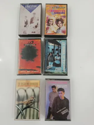 6 La Dama Se Esconde Cintas Cassettes ELIGE