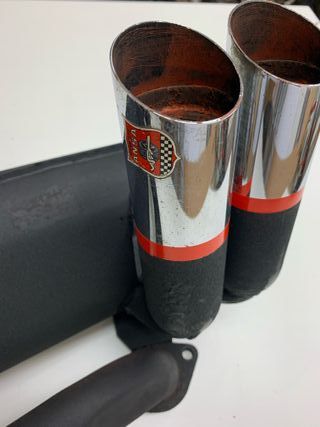 Scarico sportivo ANSA Porsche 911 d'epoca