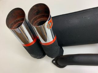 Scarico sportivo ANSA Porsche 911 d'epoca