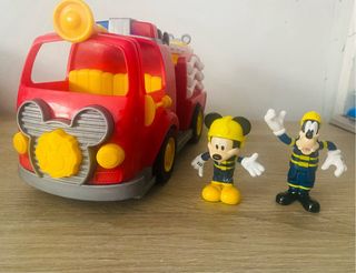 Camión Bomberos Mickey + Figuras ¡NUEVO!